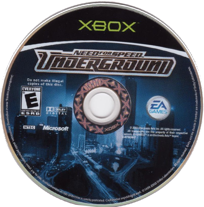 Need for Speed Underground media 5 for Xbox